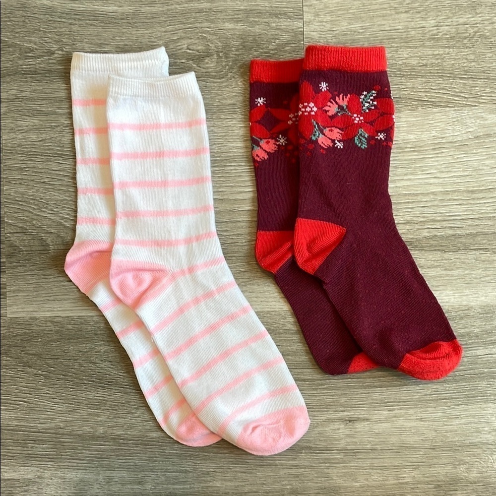Two pairs of socks